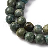 Natural Shoushan Jade Beads Strands G-L624-A01-8mm-4