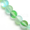 Synthetic Moonstone Beads Strands G-F142-8mm-M-3