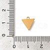 304 Stainless Steel Charms STAS-S144-01G-D-3