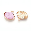 Alloy Acrylic Pendants OACR-T028-38-2