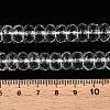 Transparent Glass Beads Strands GLAA-N001-61C-4