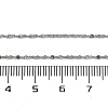 Tarnish Resistant 304 Stainless Steel Chains CHS-L001-170-0.5mm-2