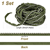 AHADERMAKER 25M Polyester Twist Lip Cord Trim SRIB-GA0001-09-2