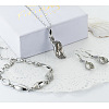 Alloy Rhinestone Jewelry Sets FS-WGB491C-01-1