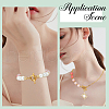 SOFPLATE 120Pcs Tibetan Style Alloy Toggle Clasps FIND-SP0001-21AG-5