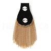 Detachable Iron Tassel Epaulettes FIND-WH0037-43G-2