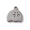 Non-Tarnish 304 Stainless Steel Pendants STAS-E190-02P-1