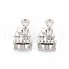 Tibetan Style Alloy Pendants TIBEP-N008-089-2