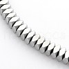 Electroplate Non-magnetic Synthetic Hematite Beads Strands G-O009-A01-2