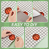 AHADERMAKER 6 Styles Embroidery Style Cloth Iron on/Sew on Patches PATC-GA0001-42-3
