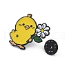 Yellow Chicken Enamel Pins JEWB-R054-01EB-03-2