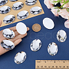 Gorgecraft Acrylic Rhinestone Flat Back Cabochons DIY-GF0009-17C-3