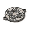 304 Stainless Steel Connector Charms STAS-A086-14EB-3