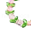 Transparent Glass Bead Strands GLAA-K070-02B-3