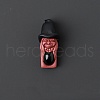 Natural Dyed & Heated Black Agate Pendants PW-WG69385-14-1