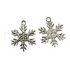 Tibetan Style Alloy Pendants TIBEP-3264-AS-RS-1