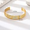 Stainless Steel Triple Layer Cuff Bangles SQ5868-3