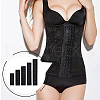 BENECREAT 8Pcs 5 Styles Polyester Women's 3 Rows x 7/9/11/13/15 Hooks Longline Corset Bra Extender FIND-BC0004-21A-4