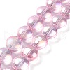 Baking Paint Glass Beads Strands DGLA-M002-01A-01-1