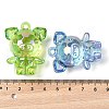 Electroplate Transparent UV Plating Acrylic Pendants OACR-I014-19-4