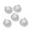 Alloy Crystal Rhinestone Pendants ALRI-H004-14P-2