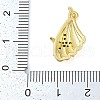 Rack Plating Brass Micro Pave Cubic Zirconia Pendants KK-P287-41B-G-3