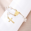 304 Stainless Steel Link Chain Bracelets BJEW-A032-03G-2