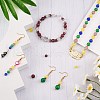 DIY Round Cat Eye Beads Bracelet Making Kit DIY-SZ0006-56E-5