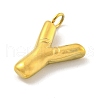 Ion Plating(IP) 304 Stainless Steel Pendants STAS-C102-15G-Y-2
