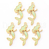 Alloy Enamel Pendants ENAM-N054-021C-2
