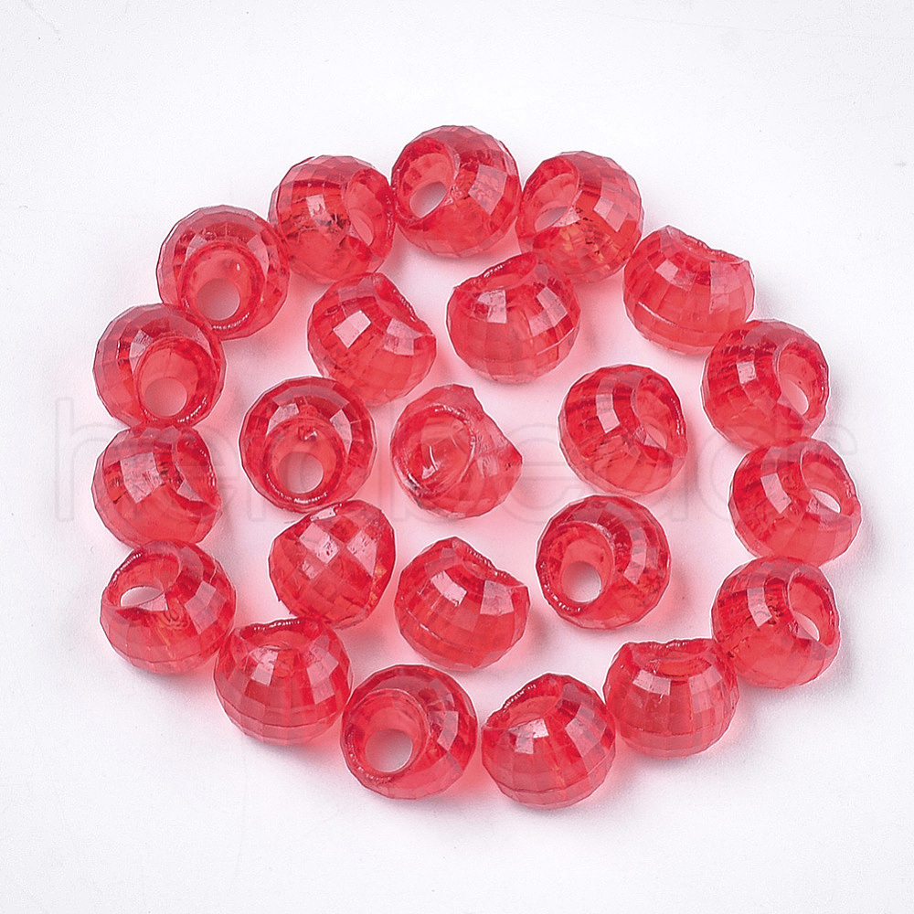 Wholesale 500 g Transparent AS Plastic Charms for Handcrafted Bracelets