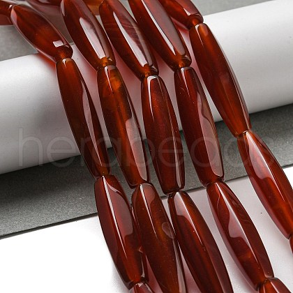 Natural Carnelian Beads Strands G-A223-B09-01-1