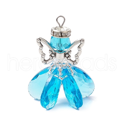 Glass Pendants PALLOY-MZ00743-05-1