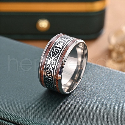 Stainless Steel Finger Rings PW-WG46706-08-1
