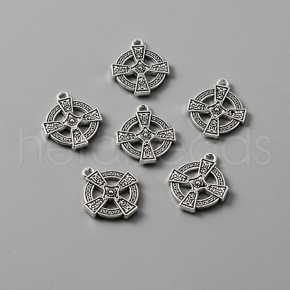 Irish Tibetan Style Alloy Pendants FIND-CJC0009-45-1