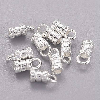Tibetan Style Alloy Cord Ends TIBE-N011-035S-RS-1
