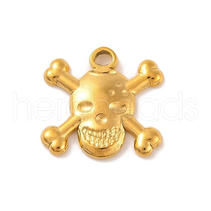 Ion Plating(IP) 304 Stainless Steel Charms STAS-N103-177G-1