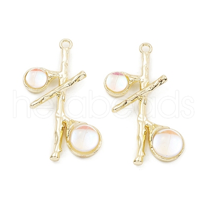 Resin Pendants PALLOY-K003-22LG-02-1