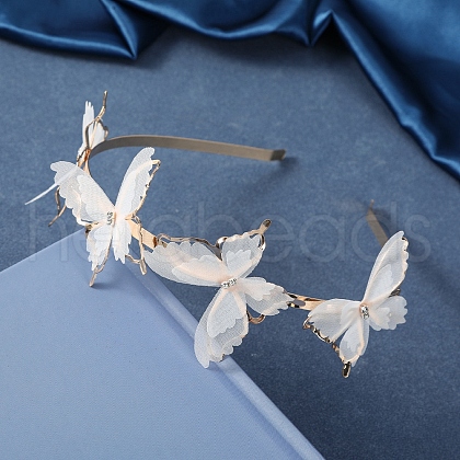 Butterfly Pattern Decorative Hair Bands PW-WGFA91D-02-1