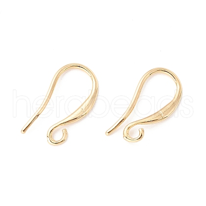 Brass Earring Hooks KK-I684-04G-NR-1