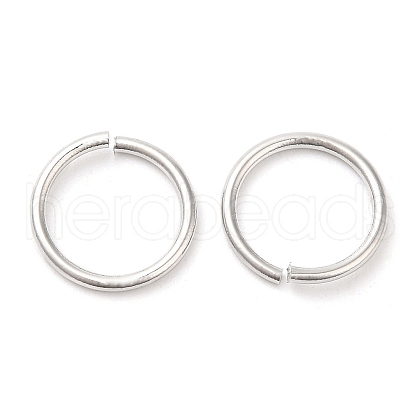 Brass Open Jump Rings KK-F855-07P-1