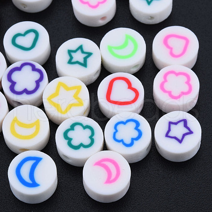 Handmade Polymer Clay Beads CLAY-N011-70-1