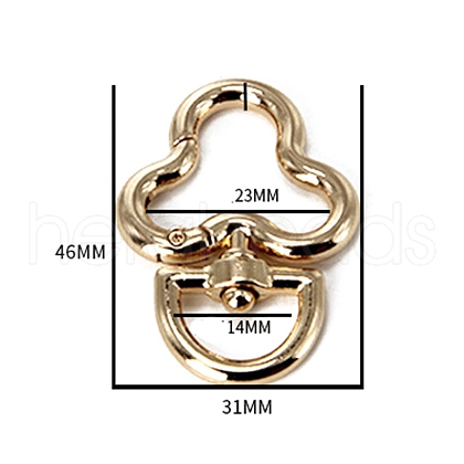 Zinc Swivel Clasps PW-WG33500-05-1