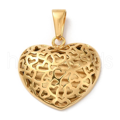 PVD Vacuum Plating 304 Stainless Steel Pendants STAS-M322-32G-1