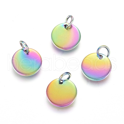 Ion Plating(IP) 304 Stainless Steel Charms EJEW-L238-03C-M-1