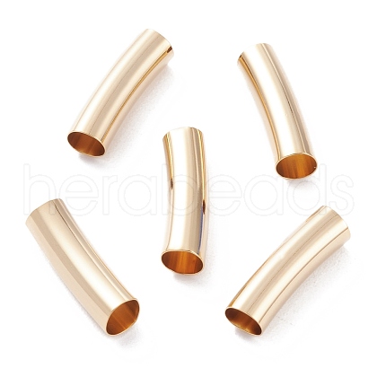 Brass Tube Beads KK-Y003-90B-G-1