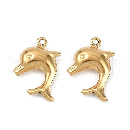 Ocean 304 Stainless Steel Pendants STAS-P390-01E-G-1