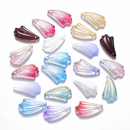 Transparent Glass Pendants GLAA-T016-26-1