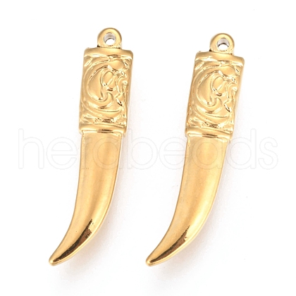 304 Stainless Steel Pendants STAS-F249-32G-1