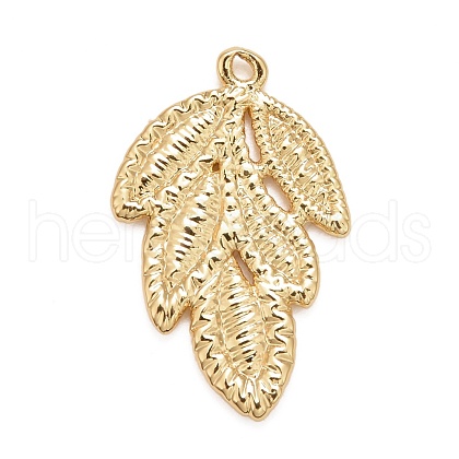 Rack Plating Brass Pendants KK-M229-23G-1